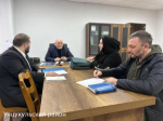 Глава района Иса Нурмагомедов встретился с Разият вдовой героически погибшего на СВО Шамиля Сидикбегова